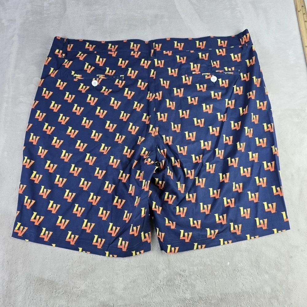 NWT Las Vegas Aviators Tripel A Shorts All Over Print Sz 40
